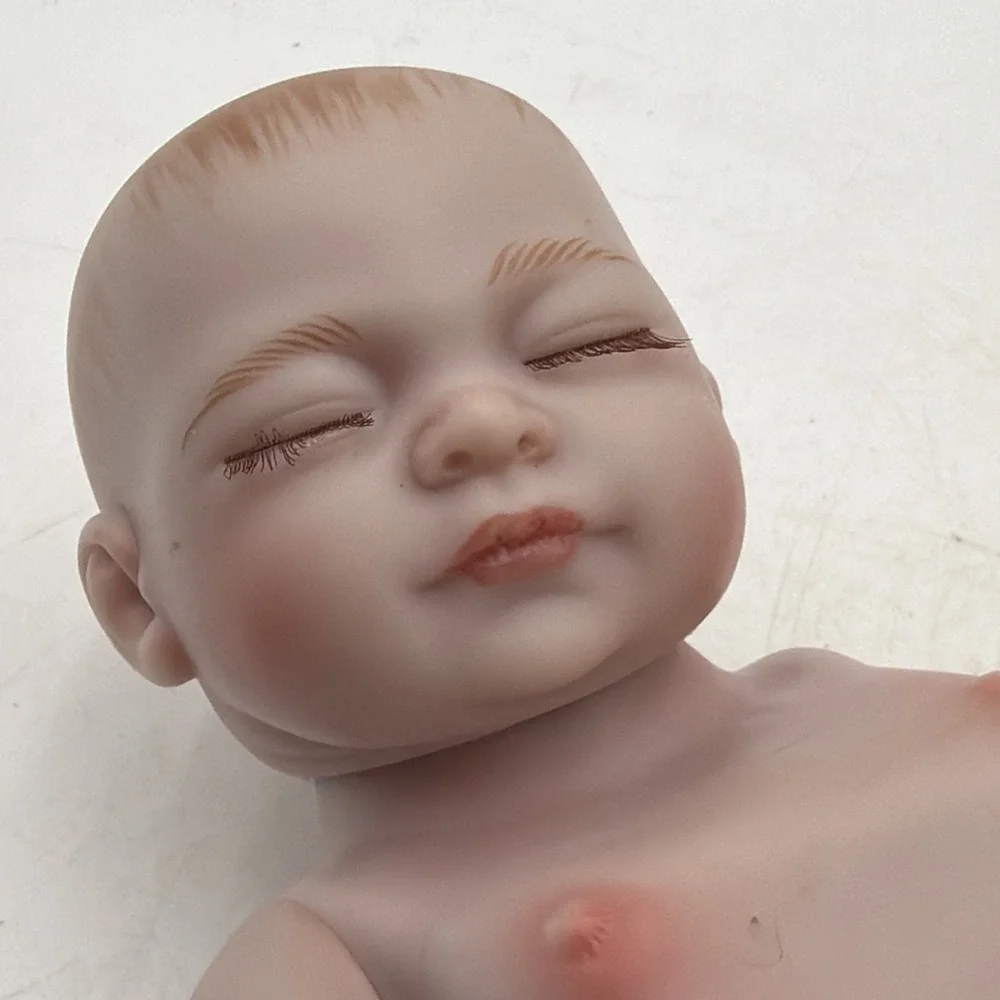 Full Body Silicone Baby Girl Reborn Baby Doll Accurate Model